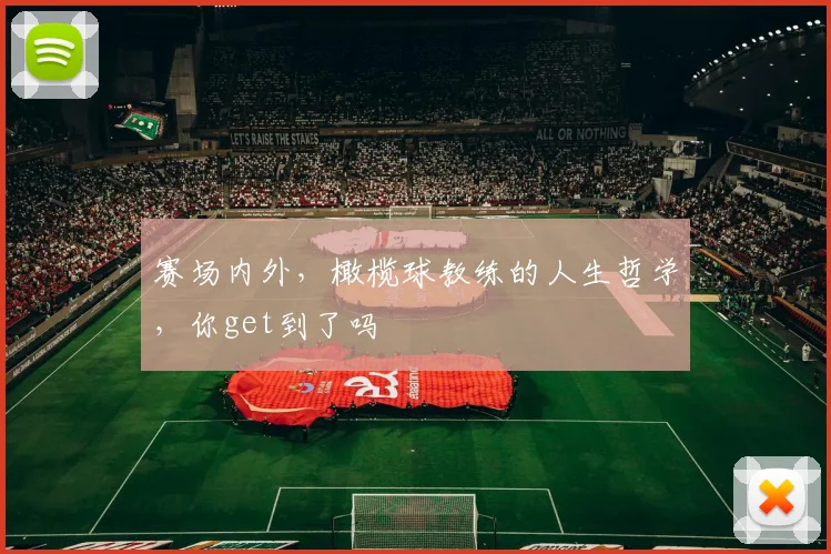 赛场内外,橄榄球教练的人生哲学,你get到了吗